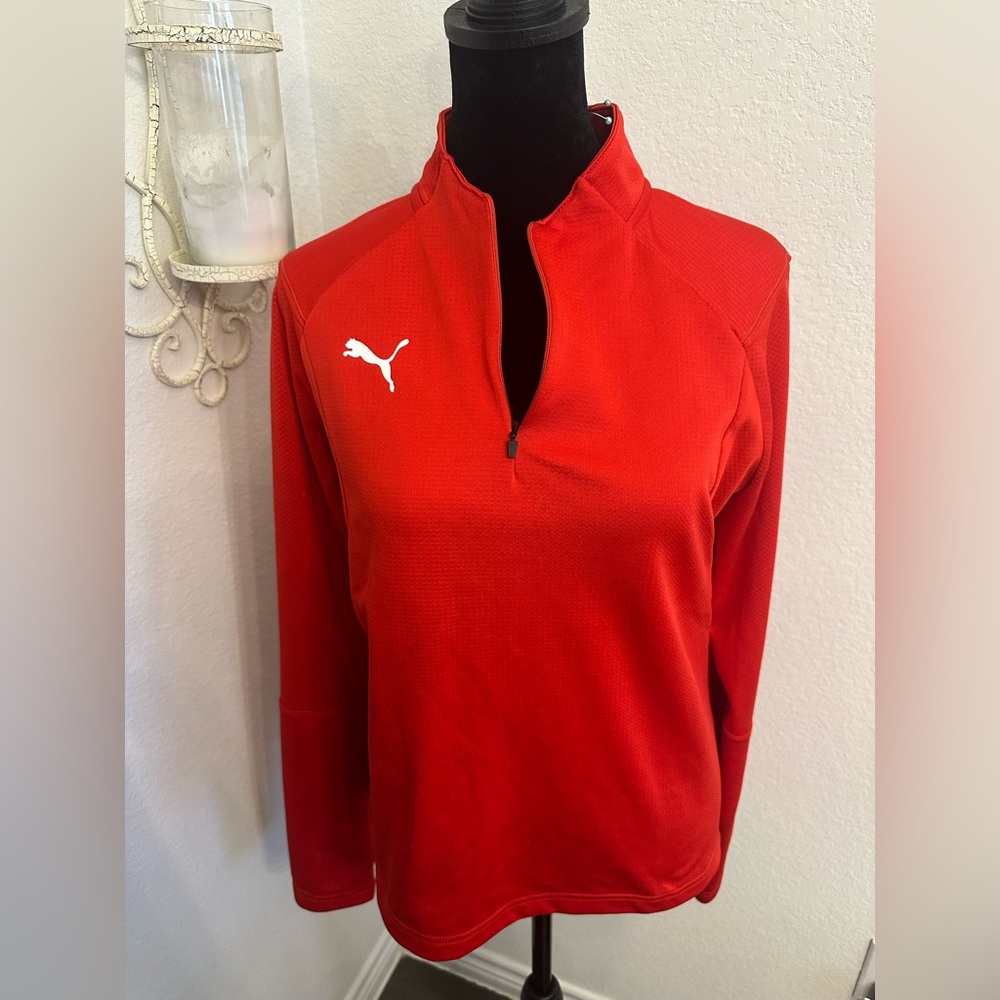 Puma Vibrant Red Pullover